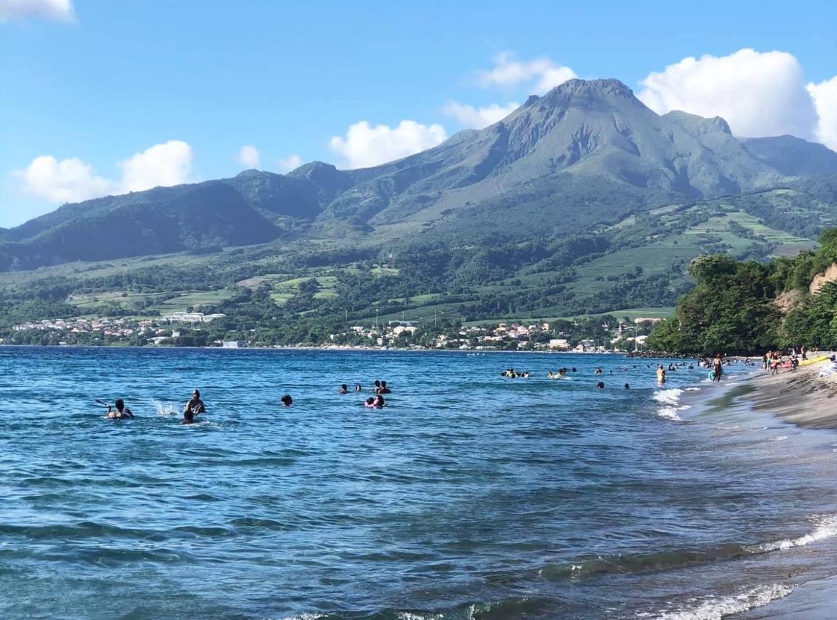 勒卡尔贝Carribbean Madicreole Au Carbet别墅 外观 照片